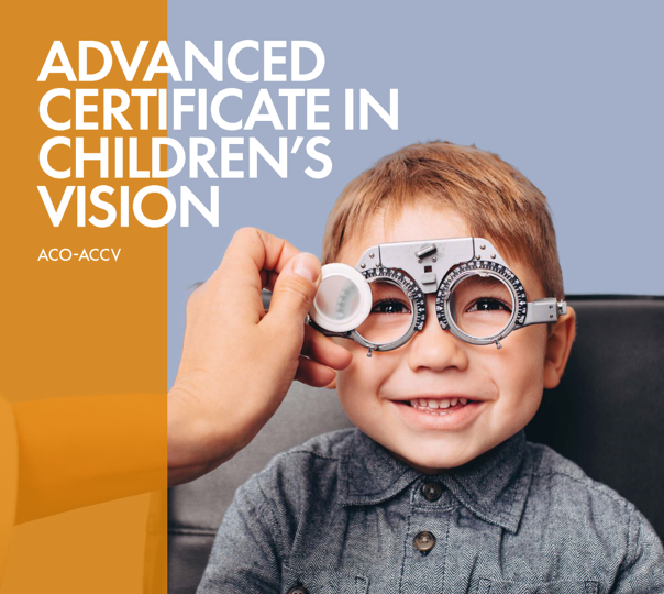 Advanced Certificate in Children's Vision 2024